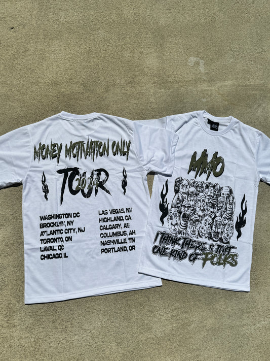 “Olive Green MMO Tour Shirt”